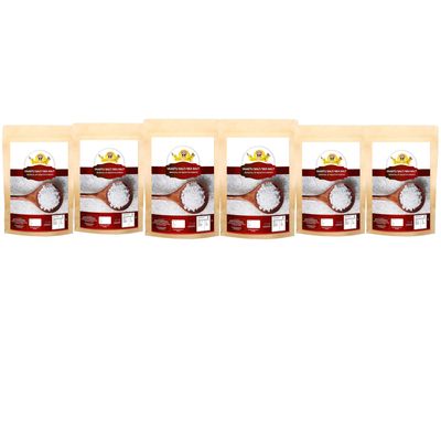 Baneeya Sa Diwali Sale Feng Shui Vastu salt- Khada salt- Suddh Namak- Negative energy Cleanser Remover Sea Salt | Sabut Namak Rich In Minerals-400GM*6Pack Great Indian Festival
