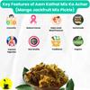 Aam Kathal Mix Pickle | Homemade Ghar ka Achar By Savita Kitchen 400g view 4
