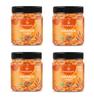 FreshoCartz Orange Flavoured Candy | Narangi Candy | Santra Toffee | Candy For Kids | Khatti Meethi Narangi Goli | Sweet & Sour Candy - Jar Pack (Orange, 400g (Pack of 4)) view 1