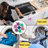 Silicone Washing Machine Balls for Anti Winding Reusable Laundry Balls for Home Use (Medium, Pack of 30) view 3