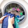 Silicone Washing Machine Balls for Anti Winding Reusable Laundry Balls for Home Use (Medium, Pack of 30) view 4