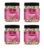 FreshoCartz Milk Stone Candy | Rock Candy | Rock Shape Chocolate | Choco Rocks | Stone Mukhwas - Jar Pack (400g (Pack of 4)) view 1