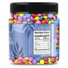 FreshoCartz Chocolate Munchies | Chocolate Buttons | Chocolate Buttons For Cake Decoration | Chocolate Truffles | Colourful Chocolates - Jar Pack (400g (Pack of 2)) view 2
