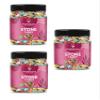 FreshoCartz Milk Stone Candy | Rock Candy | Rock Shape Chocolate | Choco Rocks | Stone Mukhwas - Jar Pack (400g (Pack of 3)) view 1