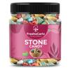 FreshoCartz Milk Stone Candy | Rock Candy | Rock Shape Chocolate | Choco Rocks | Stone Mukhwas - Jar Pack (400g (Pack of 3)) view 3