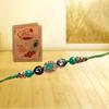 AWANI TRENDS Rakhi For brother raksha Bandhan Rakhi gift For Brother set of 2 Rakhi with Kaju Katli gift pack Rakhi For Brother sweets combo view 4