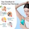 SHISHI - Crystal Hair Remover for Women and Men, Fast Painless Magic Crystal Hair Removal Device for Arms Legs Back and Body, Skin Exfoliating Epilators Hair Removal Washable Reusable Portable (Blue) view 3