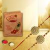 AWANI TRENDS Rakhi Gift for Brother Rakshabandhan Gift -Combo Gift Pack With Kaju katli(200 Gm) and Rakhi set of 2(kaju katli) view 4