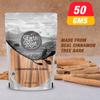 EarthRoot 50 gm Cinnamon Whole | Dalchini | Dalchini Sticks | Natural Cinnamon Sticks | Indian Spice view 3
