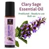 Clary Sage Essential Oil | Roll-on | for Skin Care, Yoga, Meditation, Refreshment, Reiki, Stress relief | 10ml | Prediluted- Ready to use | (Clary Sage Roll-on, Pack of 1) view 2
