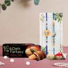 Ascension Pack of 2 Rakhi for Bhaiya with Chocolate Gifts Rakhi Gift Hamper Rakhi Combo Gift Raksha Bandhan Gift for Bhaiya Bhabhi Rakhi Chocolate Gift for Brother Rakhi With Dark Fantasy Pack view 1