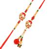 Ascension 1 Pair of Couple Rakhi Chocolate Gift Pack for Brother Raksha Bandhan Gift for Bhaiya Bhabhi Rakhi Gift Hamper Rakhi Combo Gift Couple Rakhi for Brother Bhabhi With Dark Fantasy Pack view 3