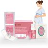 B-Arm Normal Delivery Postpartum Recovery Kit (6 pcs)| Includes 4 Icemaxi pads, 100ml Perineal Healing Foam, Pack of 25 Witch Hazel Padliners for Labor & Delivery| New Mom's Hospital Bag Must-have view 1