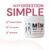 Alpha Arogya MSM Natural Ayurvedic Digestive Wellness Powder with Chia Seeds, Kalonji & Spices - Unflavoured - 300 g view 4