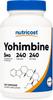 Nutricost Yohimbine HCl 5mg, 240 Capsules Gluten Free, Non-GMO, 150 grams view 1