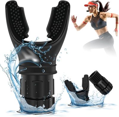 WHIPBIRD Breathing Trainer,Oxyboost Breathing Device,Lung Capacity Exercise Device,Oxyflow Breathing Trainer,Deep Inhalation & Expiratory Muscle Exerciser Device With Adjustable Resistance (Black)