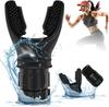 WHIPBIRD Breathing Trainer,Oxyboost Breathing Device,Lung Capacity Exercise Device,Oxyflow Breathing Trainer,Deep Inhalation & Expiratory Muscle Exerciser Device With Adjustable Resistance (Black) view 1