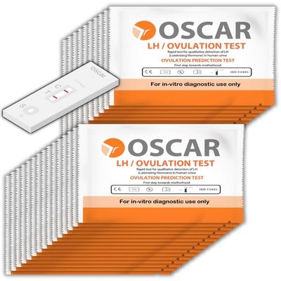 Oscar ovulation test kit for women planning pregnancy - Pack of 25 Cassette