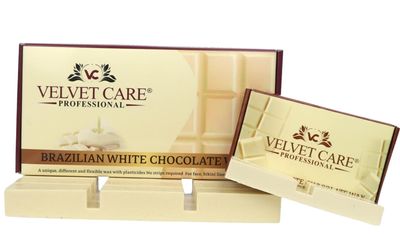 VELVETCARE Brazilian White Chocolate Wax Wax | For Legs, Arms, Underarms, Bikini | At Home Quick And Easy Hair Removal | For Sensitive Skin | 100 Gm, Women