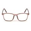 VIRAJ OPTICAL KART | BEST READING GLASSES | BEST COMPUTER BLUE CUT LENSES |LIGHT WEIGHT PLASTIC SQUARE BROWN COLOR FRAME | ALL POWER AVAILABLE (+125) view 1