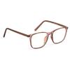 VIRAJ OPTICAL KART | BEST READING GLASSES | BEST COMPUTER BLUE CUT LENSES |LIGHT WEIGHT PLASTIC SQUARE BROWN COLOR FRAME | ALL POWER AVAILABLE (+125) view 2