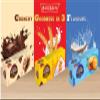 BakeMate Crispy Crumbs Pack of 3 (75g Each) | Biscuits & Cookies Combo | Coconut, Choco Chip & Osmania Cookies (Total 225g) view 2