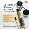 Apollo Noni Activated Charcoal Teeth Whitening Toothpaste 100g X 2 with Noni Extract, Aloe Vera & Fresh Mint | Oral Care & Toothpaste For Remove Plaques, Anti-Cavity & Freshens Breath view 2