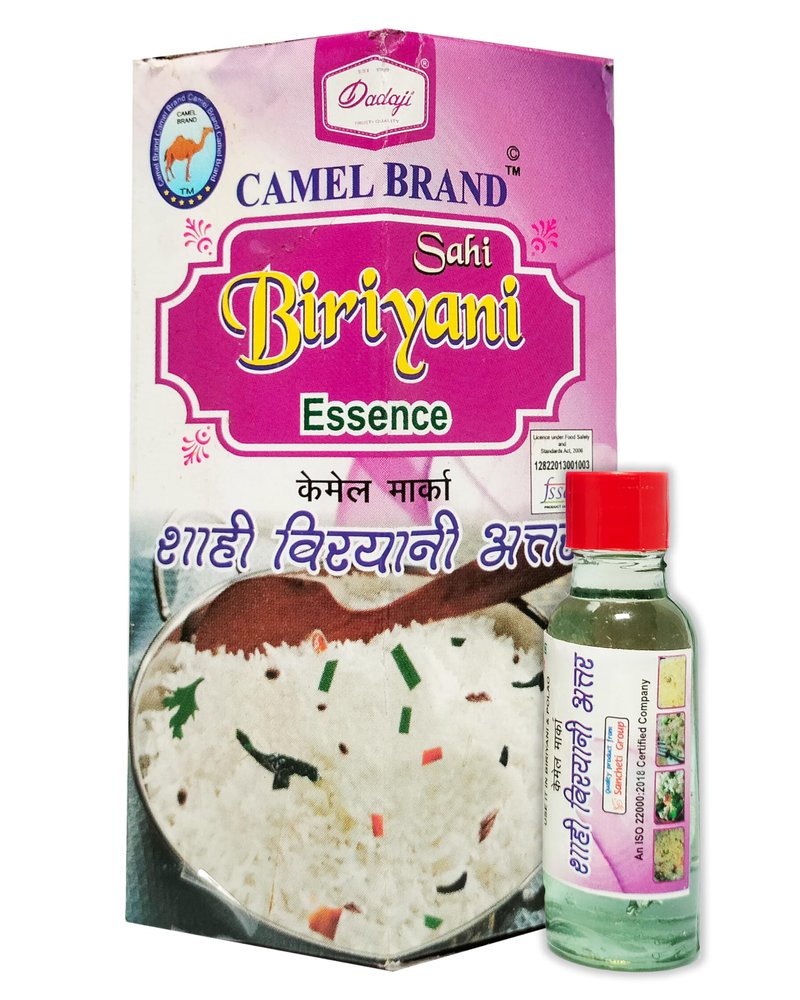 Dadaji Shahi Biryani Essence | 30ml (Pack of 3, Each 10ml) | Biryani Essence for Veg/Chicken Biryani, Indian Cuisines, and Pulao