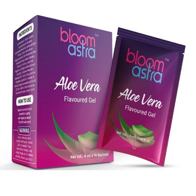Bloomastra Massage Gel (Aloe Vera, Pack of 14) (56ML)