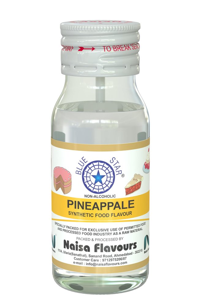 BlueStar Pineapple Food Flavour | Essence (20ml * 10 bottles) | Flavour Essence