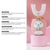 ELBME Kids Tooth Brush, U Shaped Toothbrush, Automatic Ultrasonic Waterproof Electric Toothbrushes Silicone Toothbrush with Timer & 5 Modes for Toddlers, 360 Degree Oral Cleaning(Kid) view 4