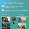 livNow Jingle | Ginger Lemon Sugar Free Chewing Gum | For Motion Sickness and Stress-Free Travel | Mini-Bottle (12 units) | Pack of 2 view 3