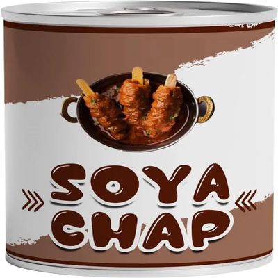 Aplenty SOYA Chaap 850 GM | SOYA Chaap Sticks in Brine | Dried SOYA Chap Weight 500 GM | Fresh Plain SOYA Chunks on Stick