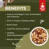 Nutty Yogi Protein Crunch, Premium Dry Fruit Mix, Healthy Trail Mix with Dry Fruits | Mix Dry Fruit | Almonds I Cashews I Pistachio I Chickpeas | Reusable Jar (1Kg) view 4