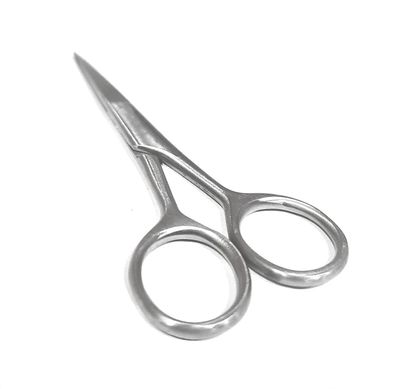 Hot Hairs Stainless Steel Hair Cutting Small Scissor for Men and Women Nose Hair, Moustache, and Beard Grooming Scissor