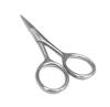 Hot Hairs Stainless Steel Hair Cutting Small Scissor for Men and Women Nose Hair, Moustache, and Beard Grooming Scissor view 3