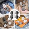 ROKTRY 6 pcs Laundry Ball Magic Silicone Dryer Balls Enhance Machine Cleaning Power Laundry Reusable Washing Ball Anti Winding Clothing view 2