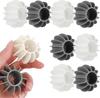 ROKTRY 10 Pcs Reusable Silicone Laundry Ball Clothes Pet Hair Remover Catcher Cleaning Tool Dryer Balls for Washing Machine Accessories view 1