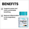 myUpchar Ayurvedic Kaphaja Respiratory Support & Lung Detox 60 Capsules with Power of Tirkatu, Vasa & Mulheti (Pack of 1) view 3