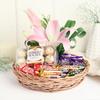 FlowerAura Hampers Include 1 Lily, 8 Chocolates & Pack of 16 Choco Rolls In Basket For Valentine's Day Gift, Birthday Gift, Anniversary Gift & Mother's Day Gift, Father's Day Gift (Same Day Delivery) view 3