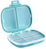 black sparrow Pill Medicine Organizer Storage Box with 8 Compartments - Moisture Proof, Ideal for Travel, Pocket, Purse, Daily Pill Case, Portable Medicine Vitamin Holder - (Multi-Colour) view 1
