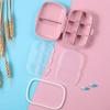 black sparrow Pill Medicine Organizer Storage Box with 8 Compartments - Moisture Proof, Ideal for Travel, Pocket, Purse, Daily Pill Case, Portable Medicine Vitamin Holder - (Multi-Colour) view 2