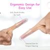 Adore Infant Silicone Finger Toothbrush with Case for Kids - Finger Brush with CoverTongue Brush Oral Cavity Cleaning Tool, Baby Finger Toothbrush, Finger Toothbrush (Pink) view 2
