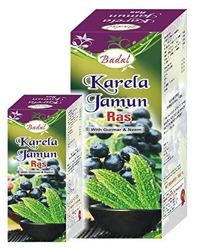 Badal Karela Jamun Ras Controls Blood Sugar, Diabetes Care (500 Ml)