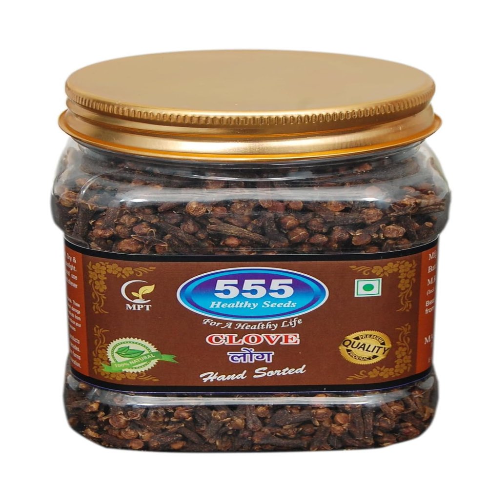 555 Natural Premium Whole Cloves (Laung) For Indian Cooking 200Gm| Whole Spices | Fresh & Pure Whole Cloves (Laung)| Aromatic & Flavourful | Lavangam