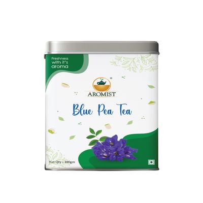 Aromist Blue Pea Tea | Process Dried Blue Pea Flower | Added Special Herbs | Refreshing | Perfectly blend | No Artificial Flavour Added | Natural Ingredients | No Preservatives