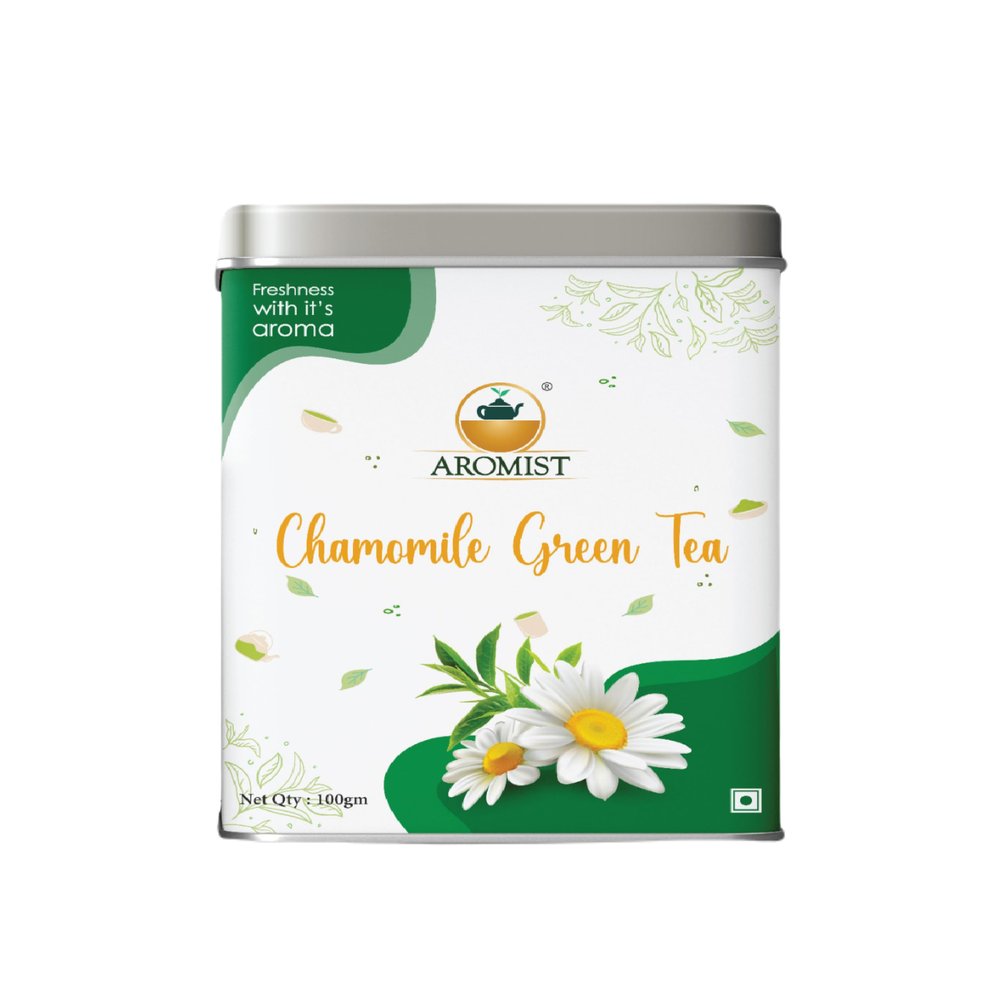 Aromist Chamomile Tea | Processed Dried Chamomile Flower | Refreshing | Some Special Herbs | Perfectly blend | All Natural Ingredients | No Preservatives | No artificial flavour (100 gm)