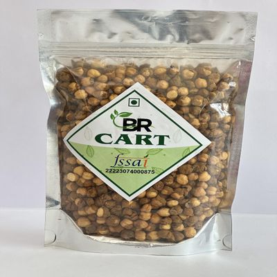BR CART Whole Salted Roasted Bhuna Chana Pouch(Desi Chickpeas) | Roasted Chickpeas | Desi Chana | Sika chana (100 gm)