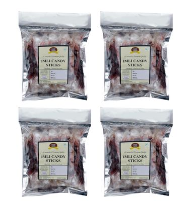 Food Essential Imli Candy Sticks 1.6 kg. [Yummy & Tangy] Pack of 4 (400 gm. each)