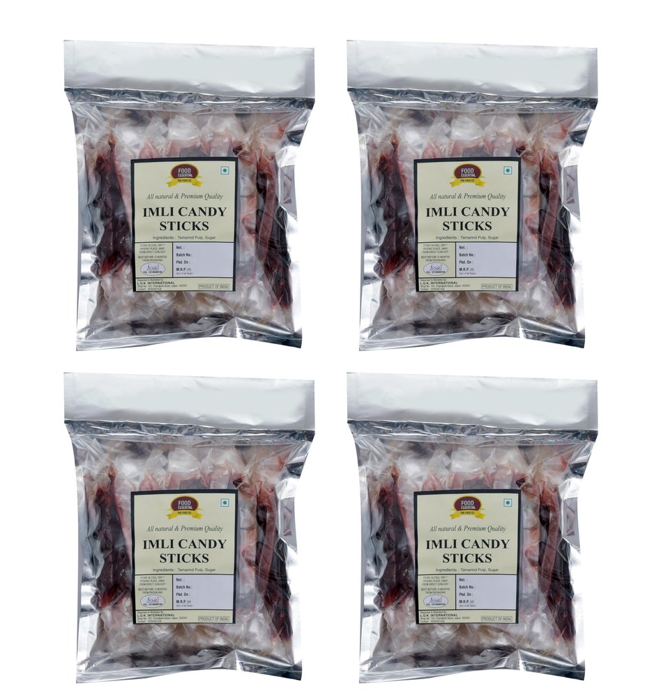 Food Essential Imli Candy Sticks 1.6 kg. [Yummy & Tangy] Pack of 4 (400 gm. each)